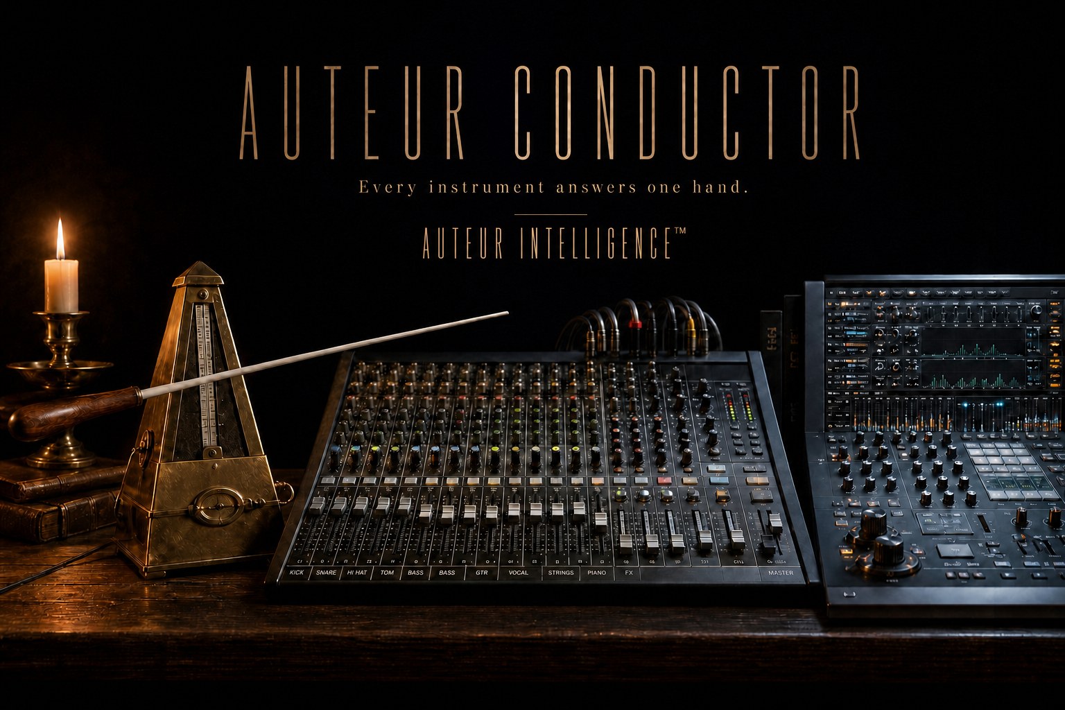 Auteur Conductor lineage poster