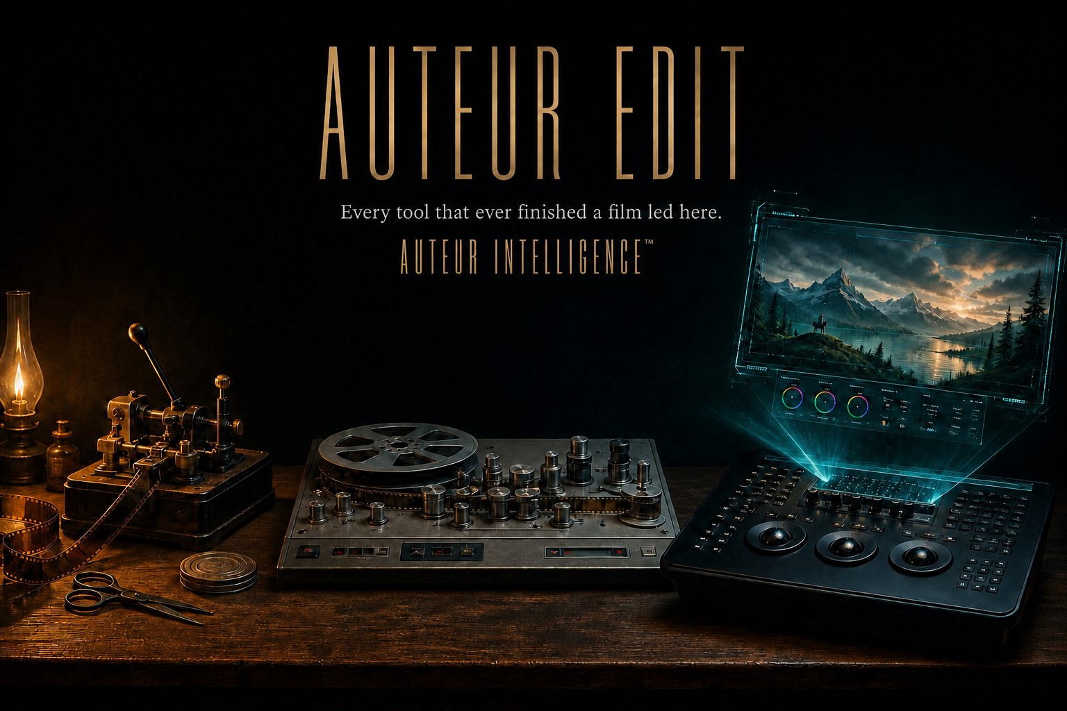 Auteur Edit lineage poster