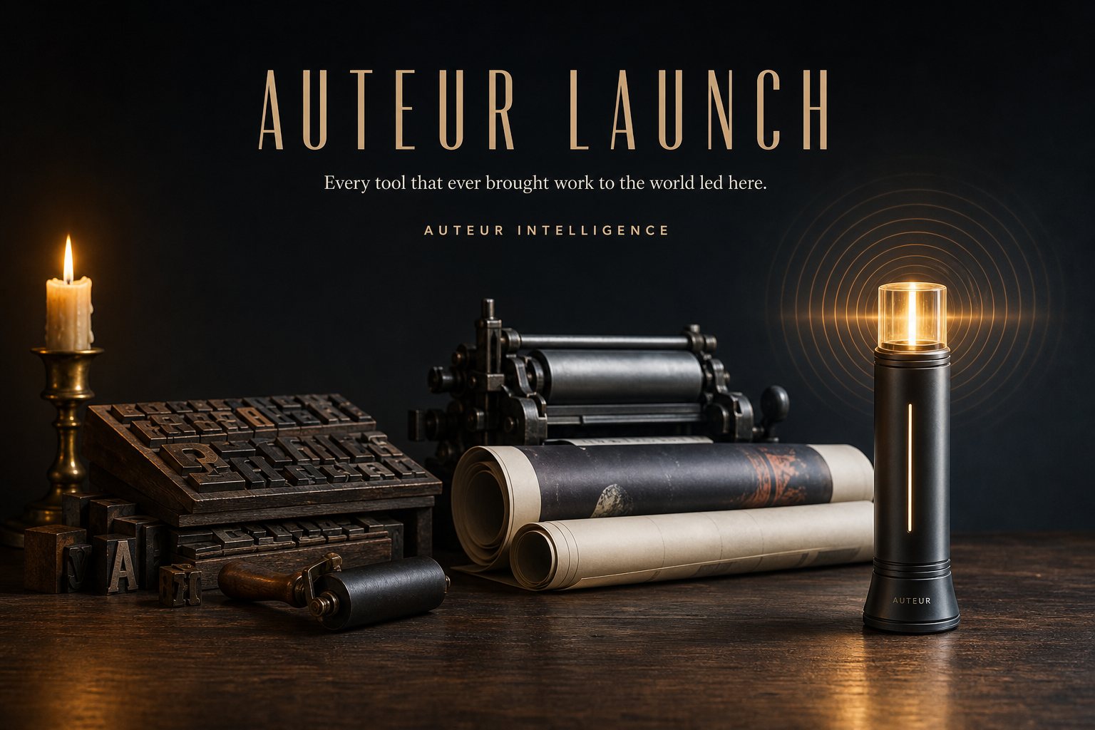 Auteur Launch lineage poster